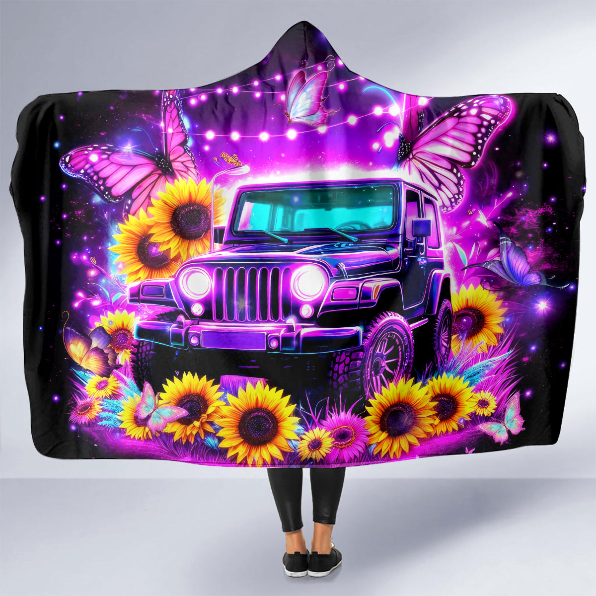 Buffterfly Jeep Hooded Blanket The Best Grandmas Drive Jeeps