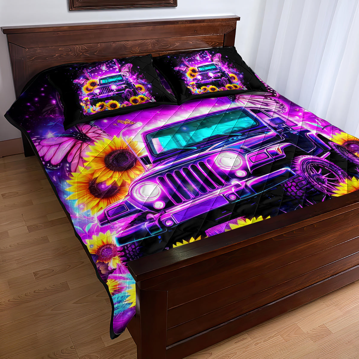 Buffterfly Jeep Quilt Bed Set The Best Grandmas Drive Jeeps