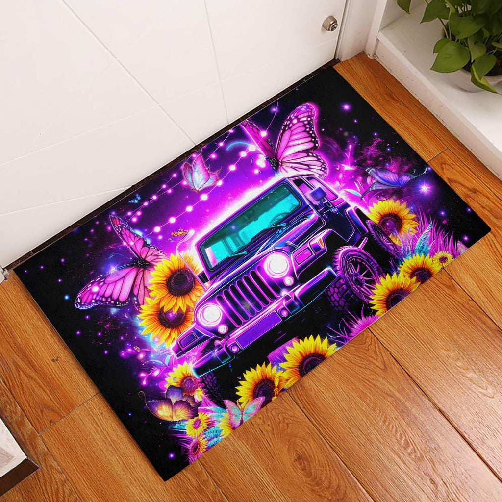 Buffterfly Jeep Rubber Doormat The Best Grandmas Drive Jeeps