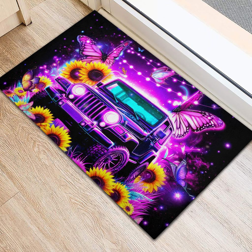 Buffterfly Jeep Rubber Doormat The Best Grandmas Drive Jeeps
