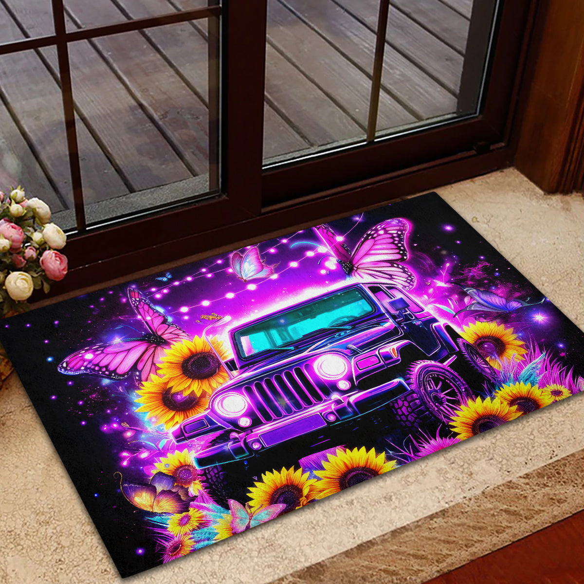 Buffterfly Jeep Rubber Doormat The Best Grandmas Drive Jeeps
