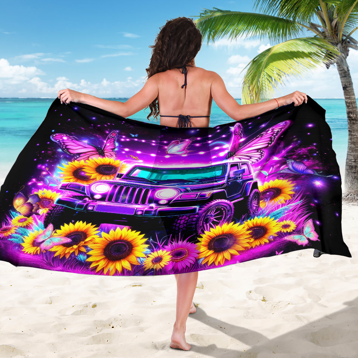 Buffterfly Jeep Sarong The Best Grandmas Drive Jeeps