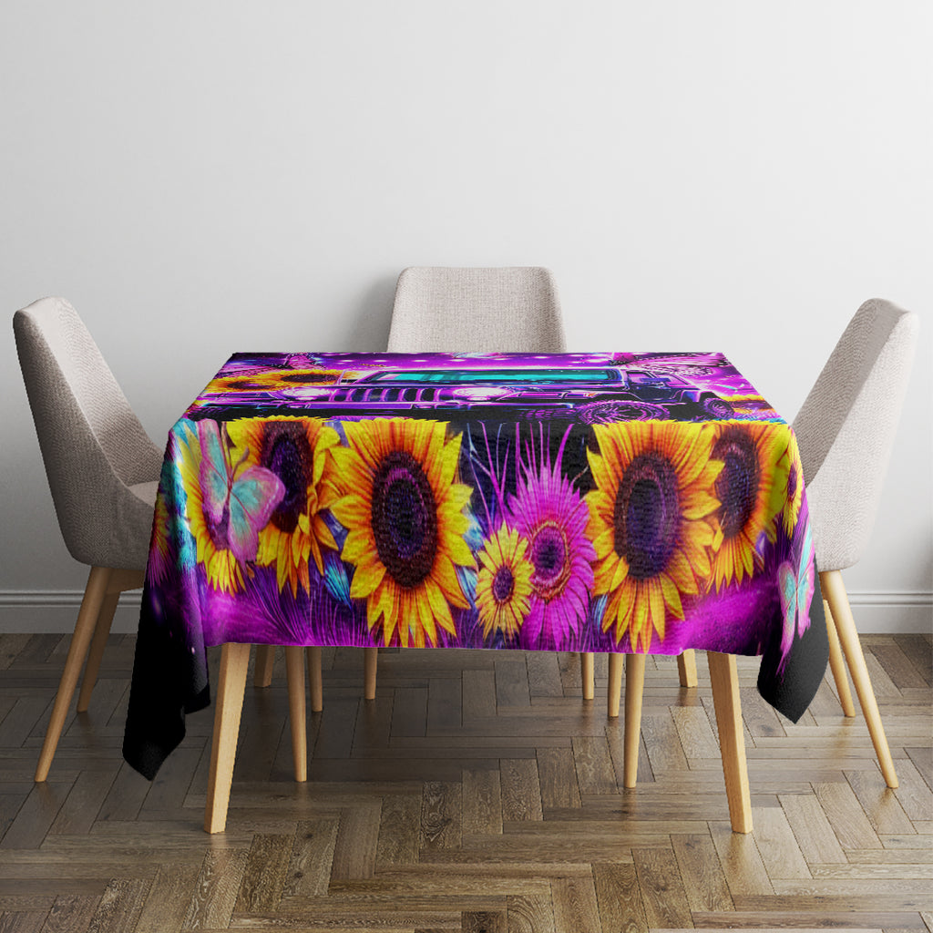 Buffterfly Jeep Tablecloth The Best Grandmas Drive Jeeps