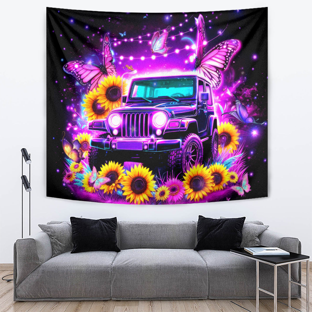 Buffterfly Jeep Tapestry The Best Grandmas Drive Jeeps