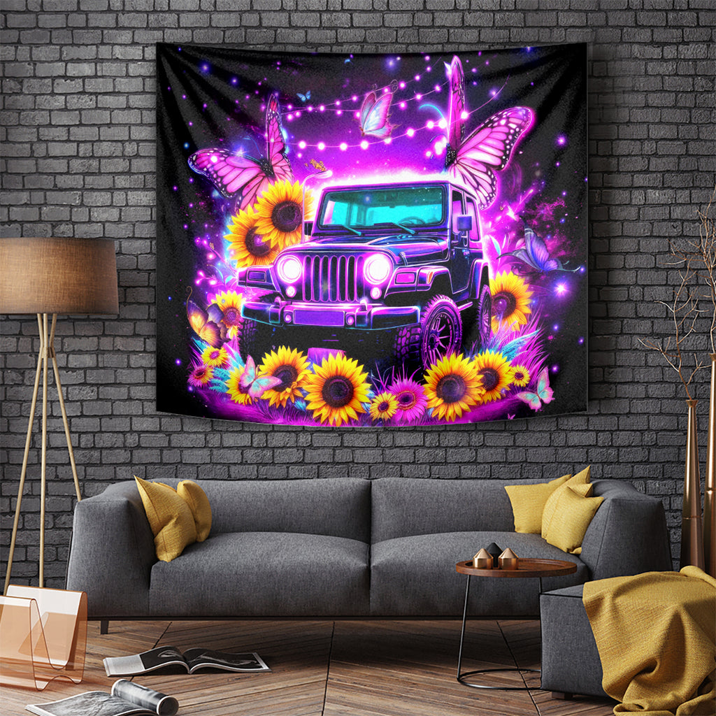 Buffterfly Jeep Tapestry The Best Grandmas Drive Jeeps