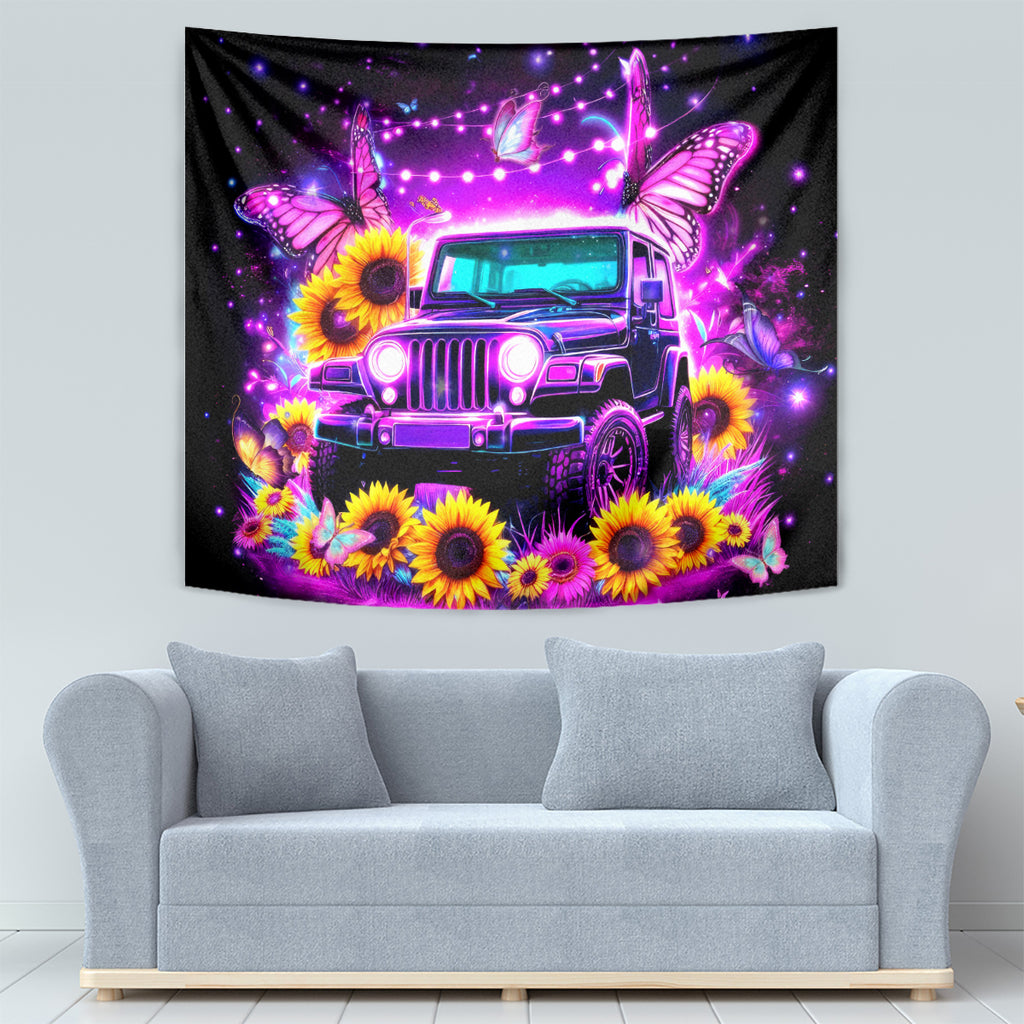 Buffterfly Jeep Tapestry The Best Grandmas Drive Jeeps