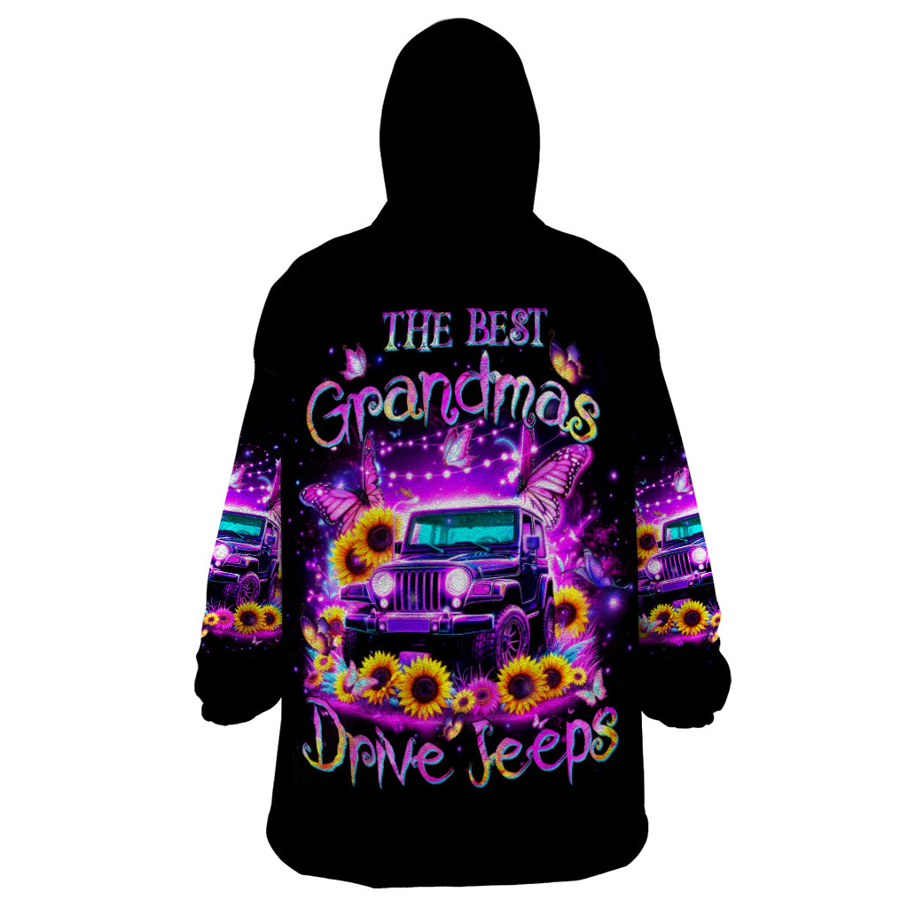 Buffterfly Jeep Wearable Blanket Hoodie The Best Grandmas Drive Jeeps