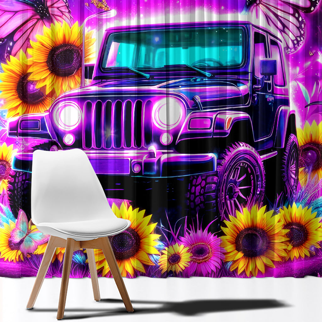 Buffterfly Jeep Window Curtain The Best Grandmas Drive Jeeps