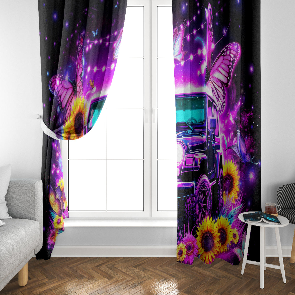 Buffterfly Jeep Window Curtain The Best Grandmas Drive Jeeps
