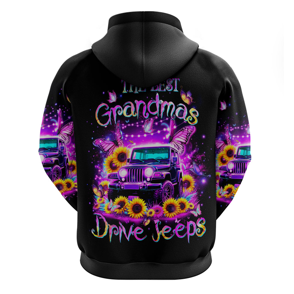 Buffterfly Jeep Zip Hoodie The Best Grandmas Drive Jeeps