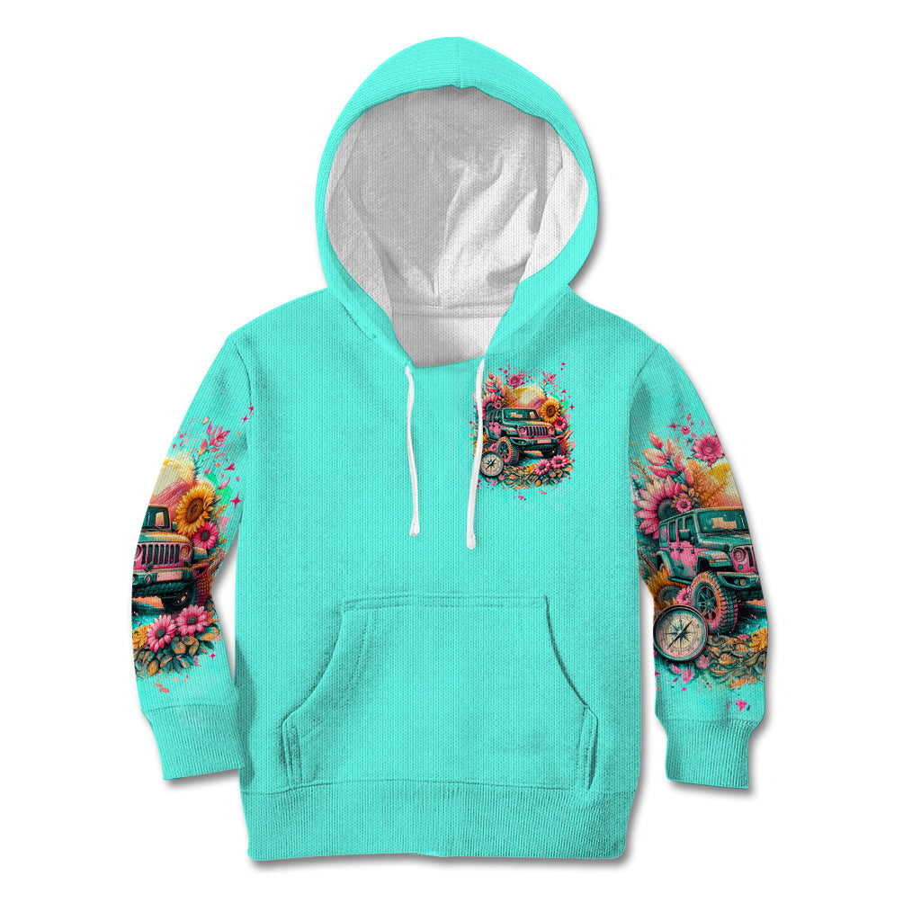 Flower Jeep Kid Hoodie The Best Moms Drive Jeeps
