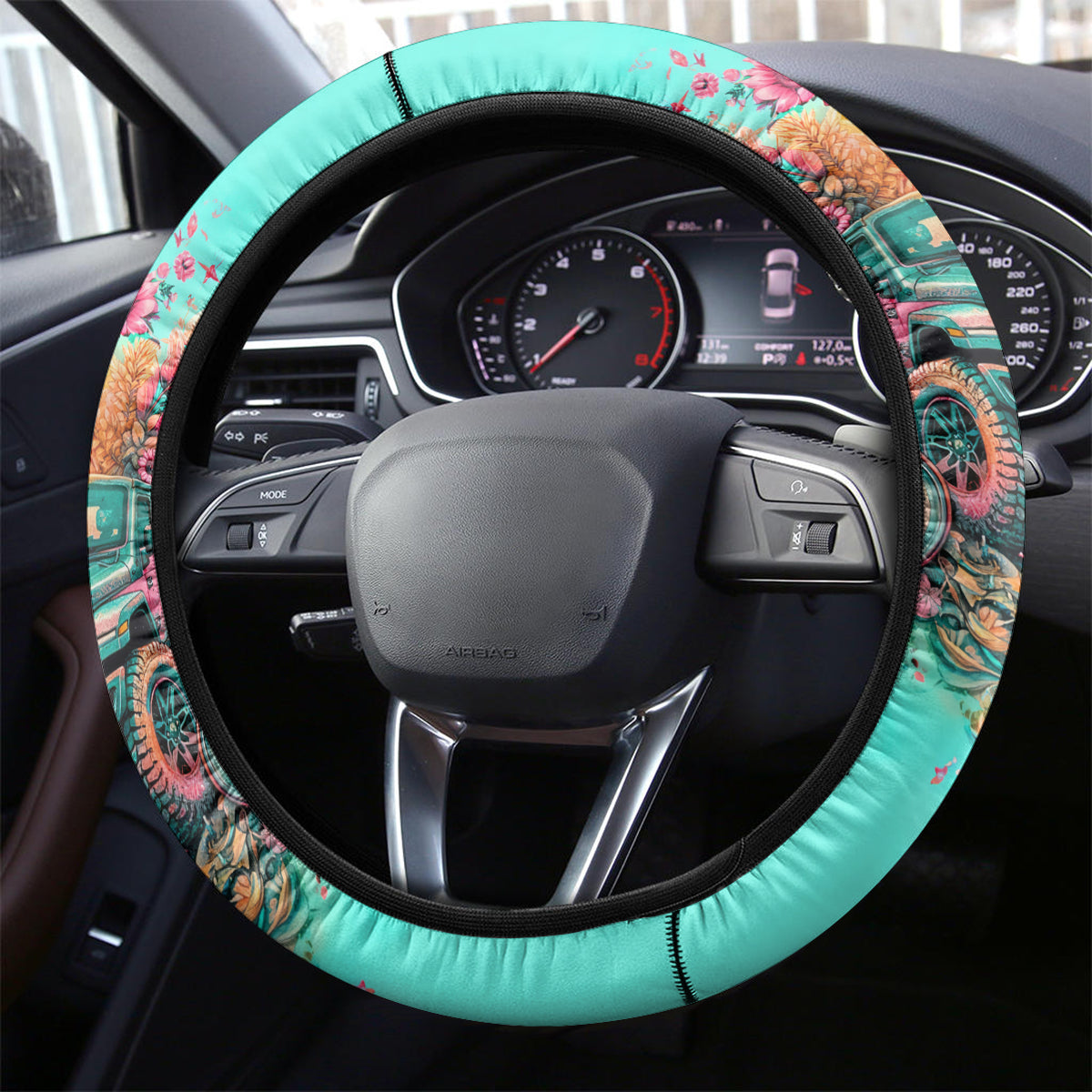 Flower Jeep Steering Wheel Cover The Best Moms Drive Jeeps