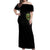 Doule Skull Off Shoulder Maxi Dress Angel To Some Demon To Most