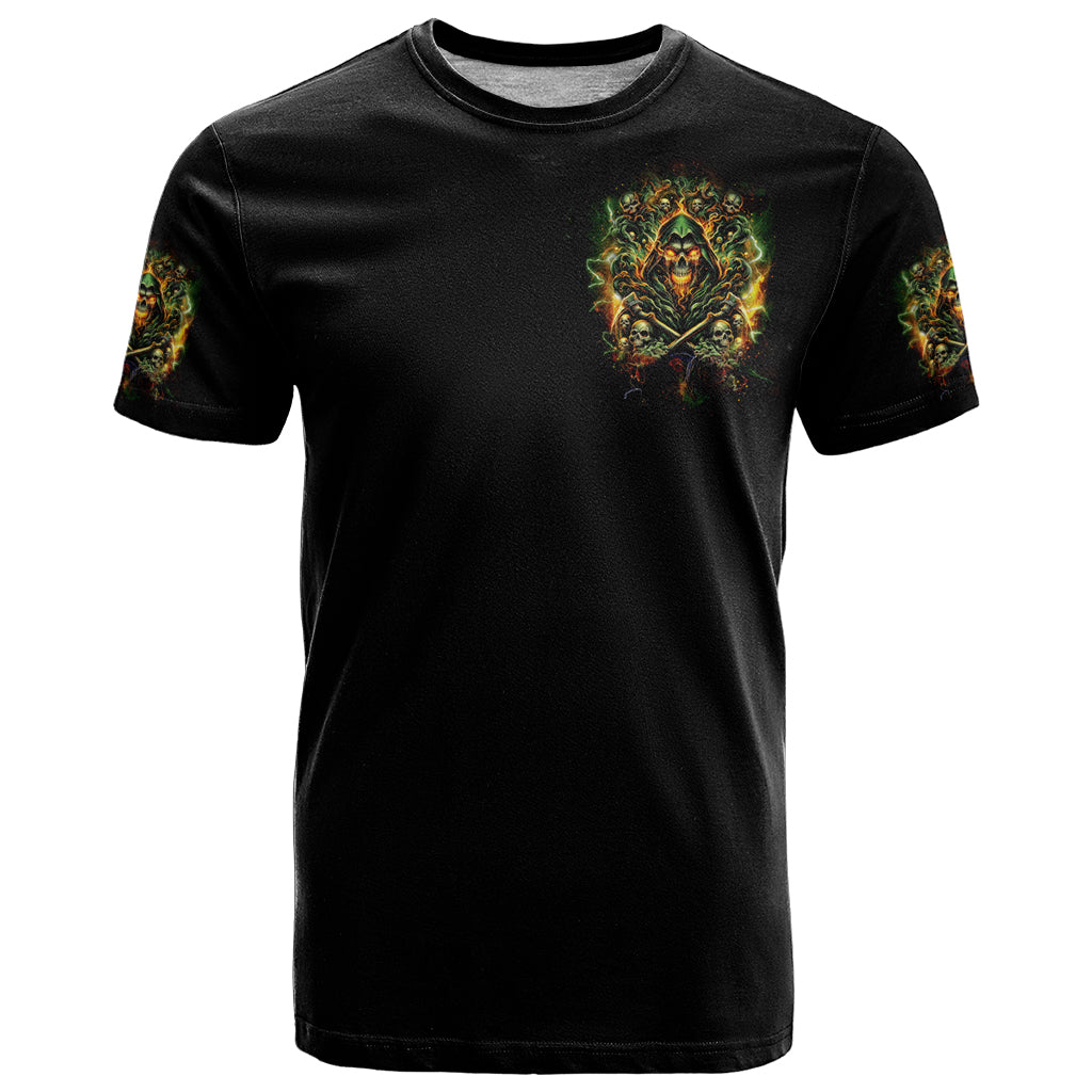 Rose Skull T Shirt Don't Try Figure Me out