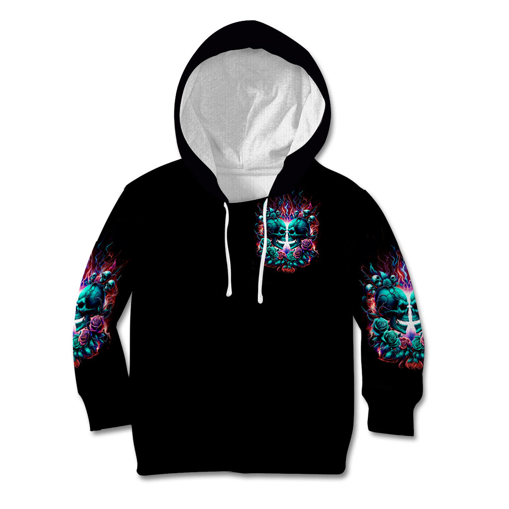 Twin Skull Kid Hoodie Don't Try Figure Me out I'm A Special Kind Of Twisted