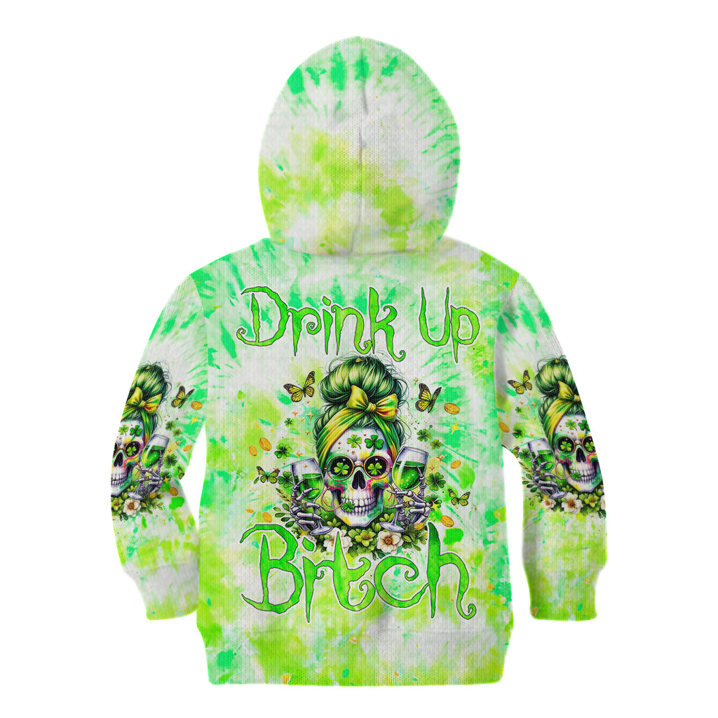 Irish Skull Kid Hoodie Drink Up Bitch
