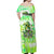 Irish Skull Off Shoulder Maxi Dress Drink Up Bitch