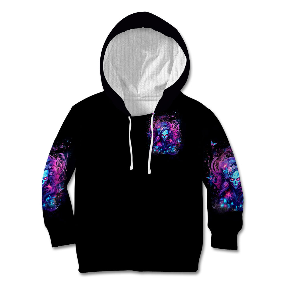 Lady Skull Kid Hoodie I'm Not Anti Social I'm Just Not User Friendly