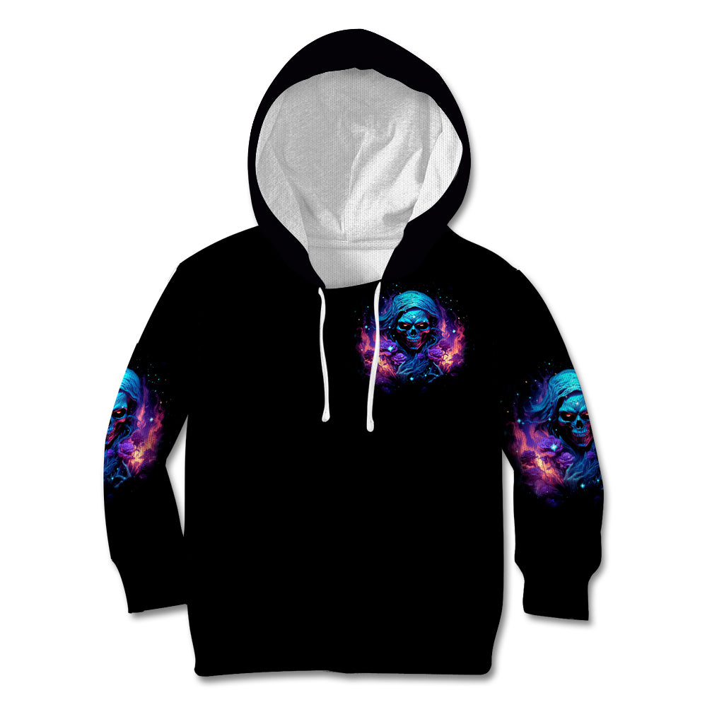 Flame Skull Kid Hoodie Its Not How Crazy I Am But How Much I enjoy It That Makes Me Dangeous