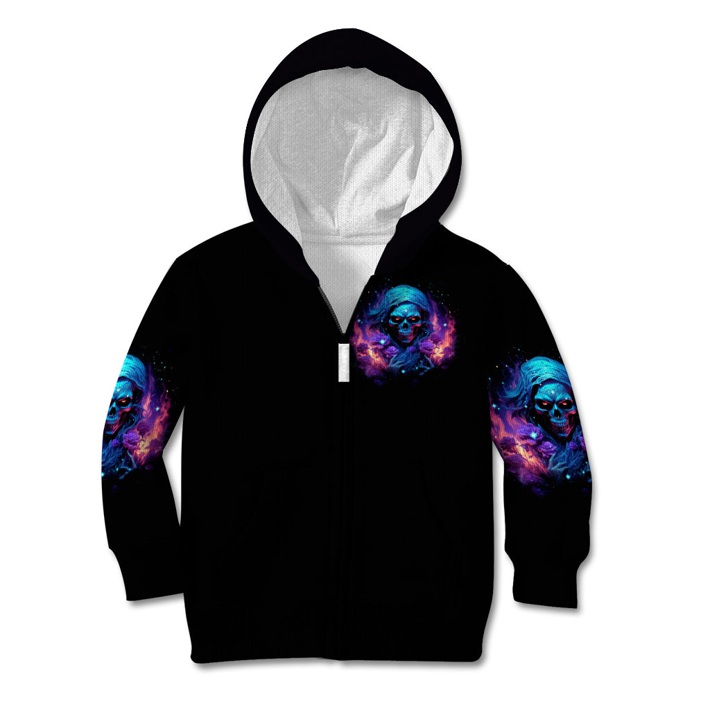 Flame Skull Kid Hoodie Its Not How Crazy I Am But How Much I enjoy It That Makes Me Dangeous