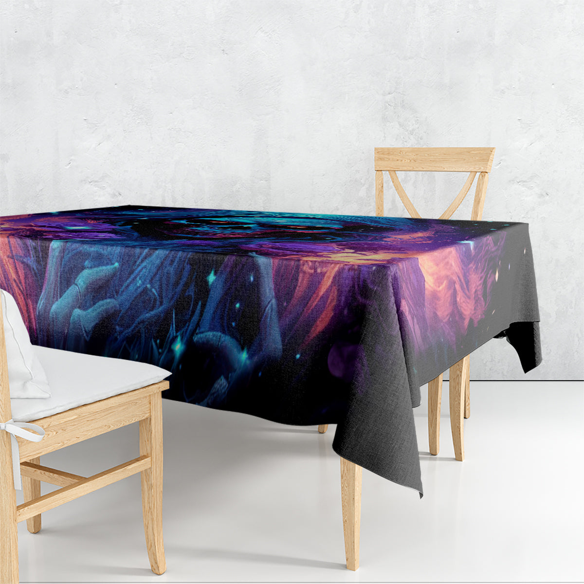 Flame Skull Tablecloth Its Not How Crazy I Am But How Much I enjoy It That Makes Me Dangeous