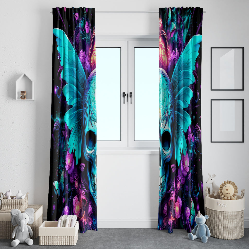 Fairy Skull Window Curtain In My Next Life I Want To Be The Karme Fairy