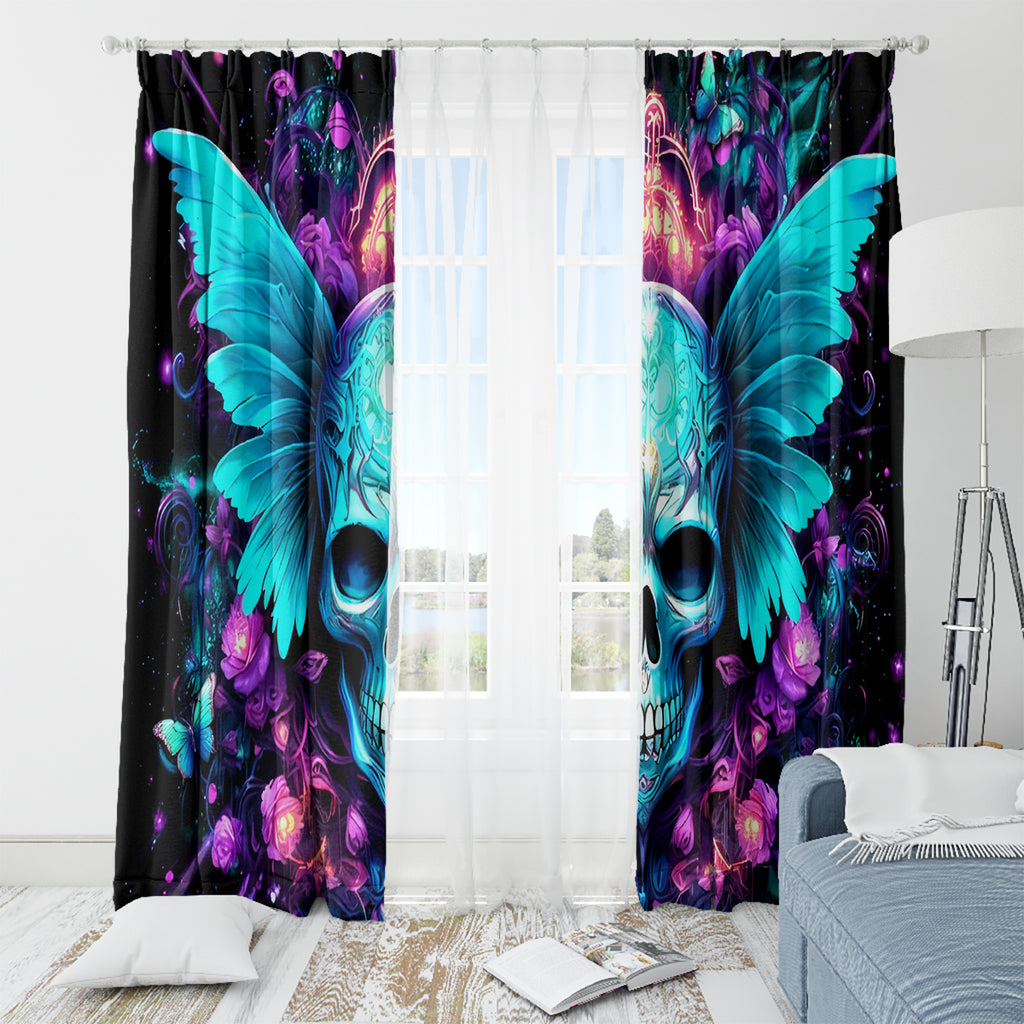 Fairy Skull Window Curtain In My Next Life I Want To Be The Karme Fairy