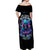 Reaper Skull Off Shoulder Maxi Dress When I Was Born The Devil Said Oh Shit Competition