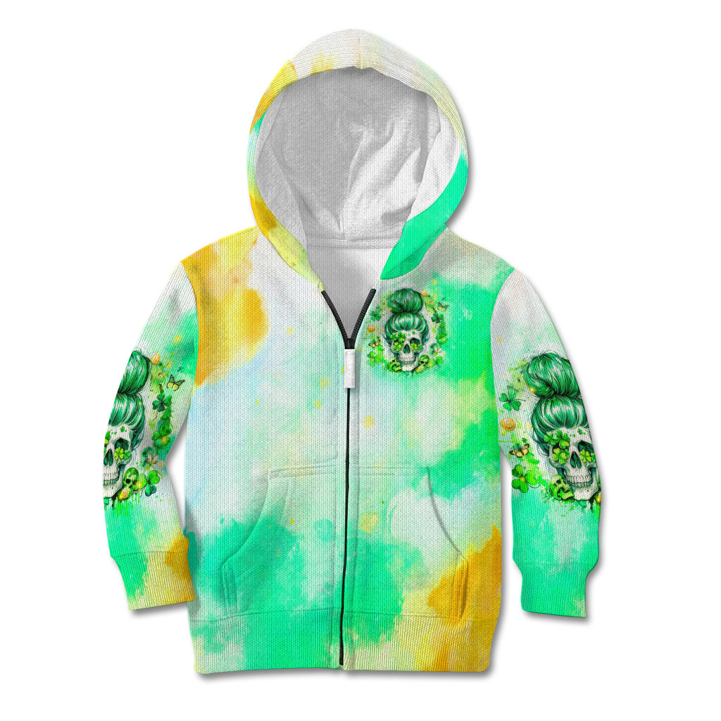Irish Skull Kid Hoodie Oho Lucky Mama