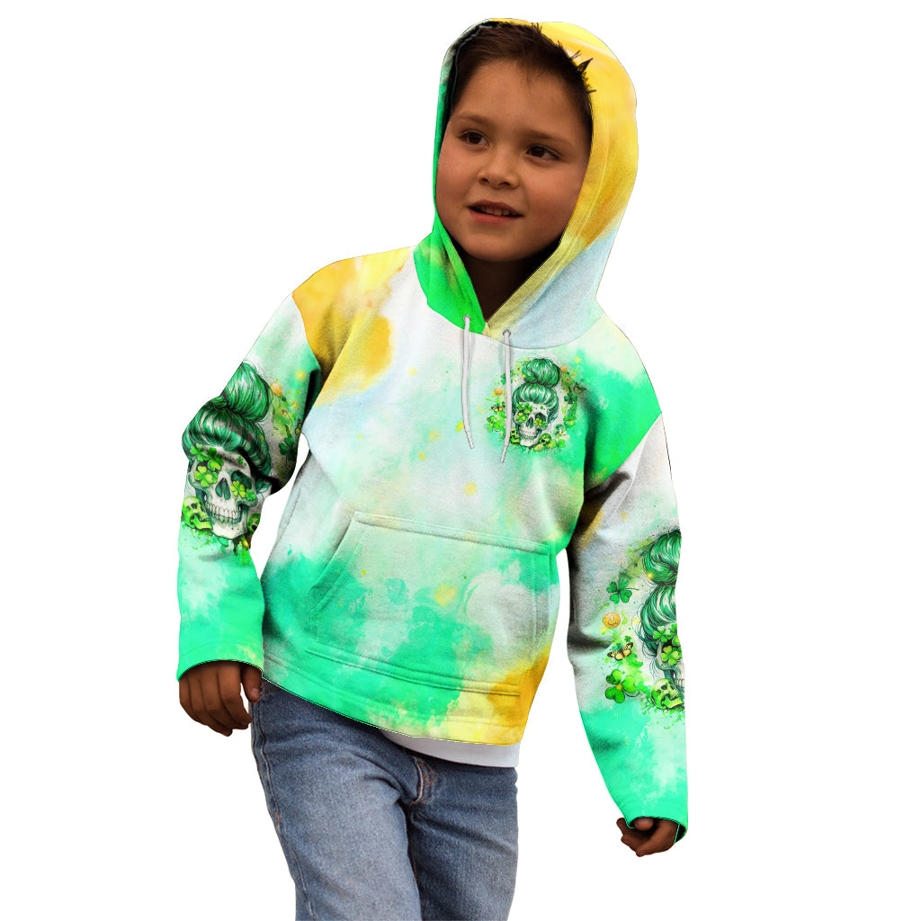 Irish Skull Kid Hoodie Oho Lucky Mama