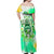 Irish Skull Off Shoulder Maxi Dress Oho Lucky Mama