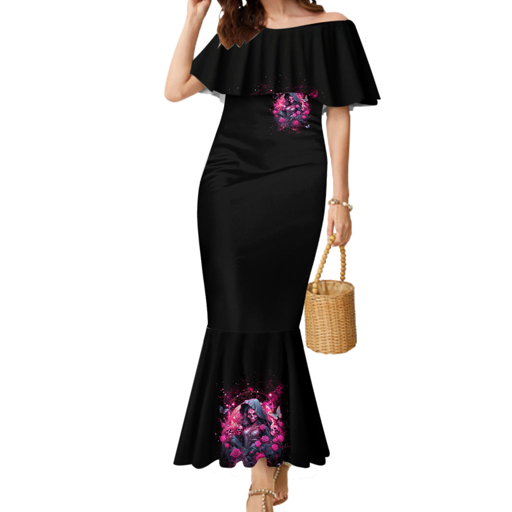 Witch Skull Mermaid Dress They Whispered To Her You Cannot Withstand The Storm