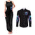 Reaper Skull Couples Matching Tank Maxi Dress and Long Sleeve Button Shirt Don't Try To Figure Me Out