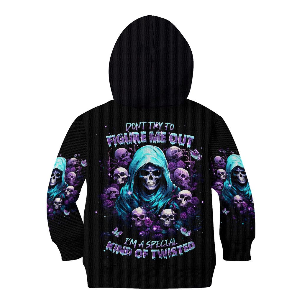 Reaper Skull Kid Hoodie Don't Try To Figure Me Out