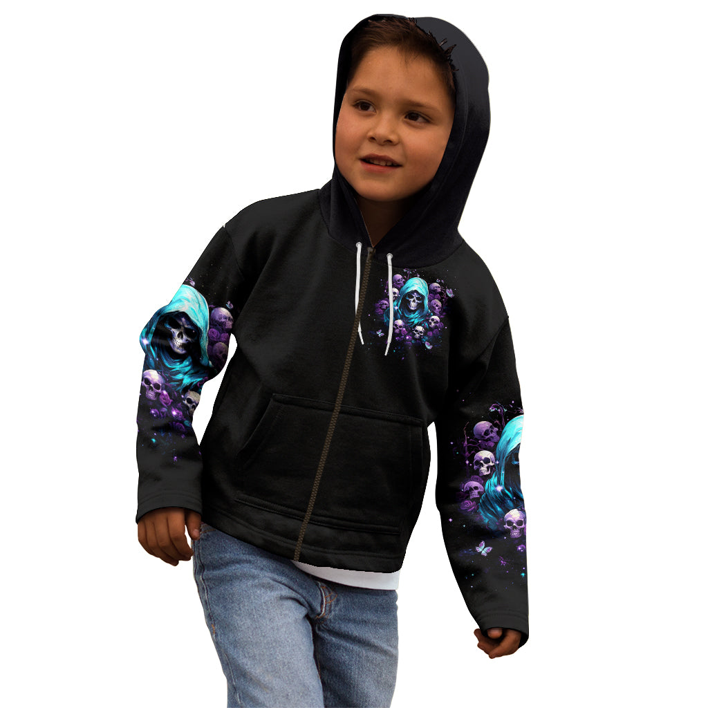 Reaper Skull Kid Hoodie Don't Try To Figure Me Out