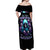 Reaper Skull Off Shoulder Maxi Dress Don't Try To Figure Me Out