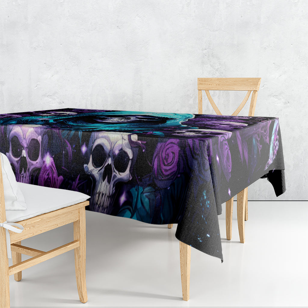 Reaper Skull Tablecloth Don't Try To Figure Me Out
