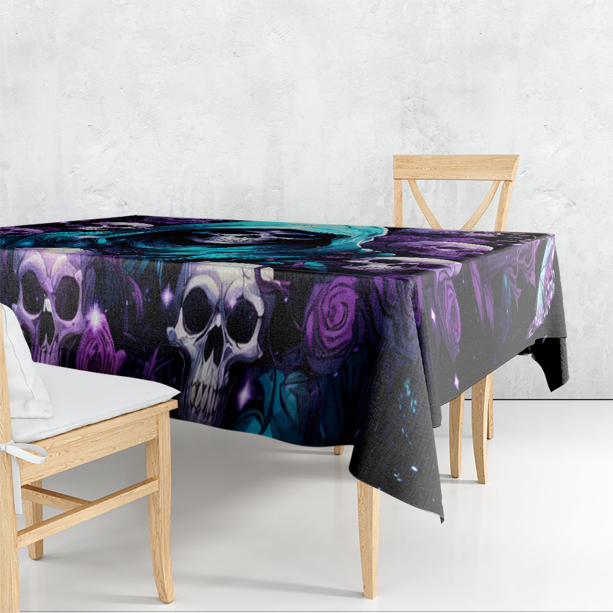 Reaper Skull Tablecloth Don't Try To Figure Me Out