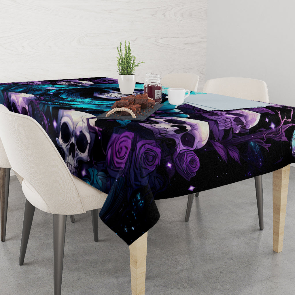 Reaper Skull Tablecloth Don't Try To Figure Me Out