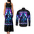 Rose Skull Couples Matching Tank Maxi Dress and Long Sleeve Button Shirt If My Mouth Doesn't Say It