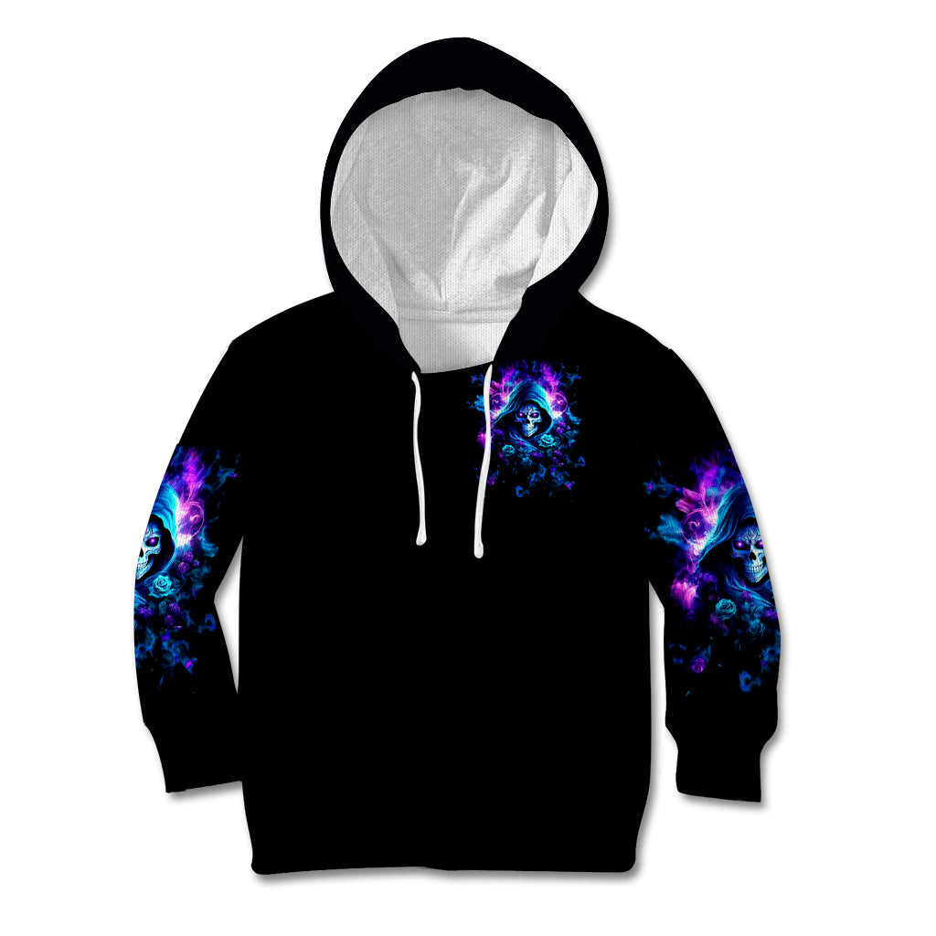 Rose Skull Kid Hoodie If My Mouth Doesn't Say It
