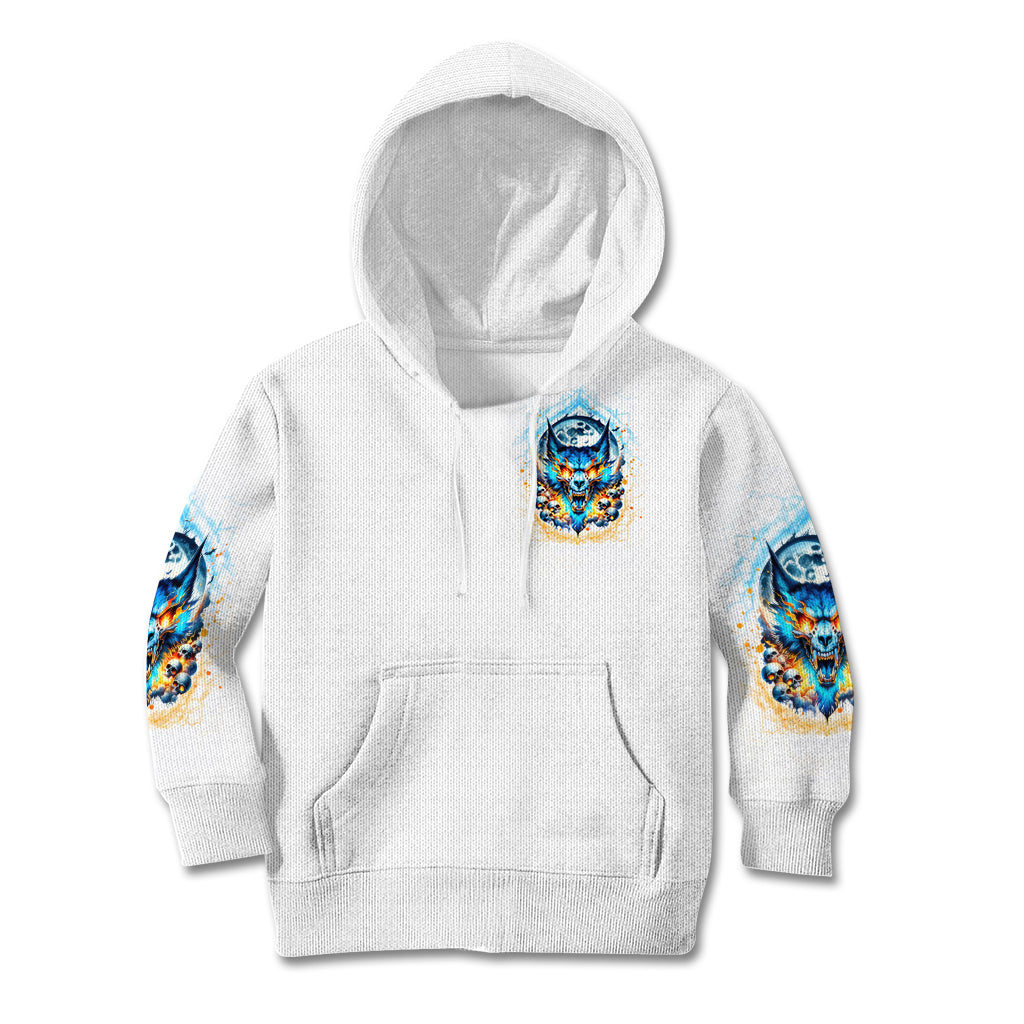 Wolf Skull Kid Hoodie You First Mistake Was Thinking I Was One Of The Sheep