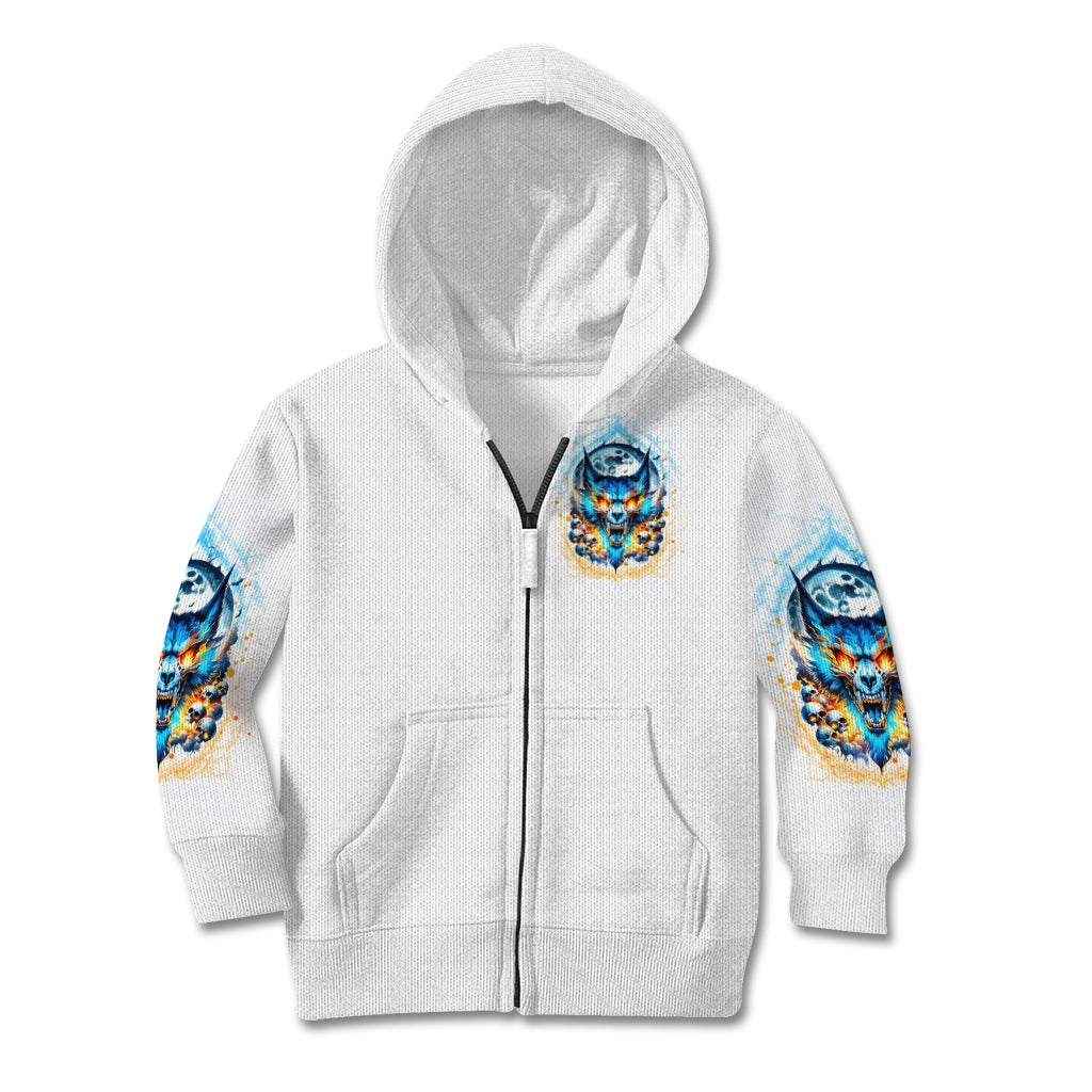 Wolf Skull Kid Hoodie You First Mistake Was Thinking I Was One Of The Sheep