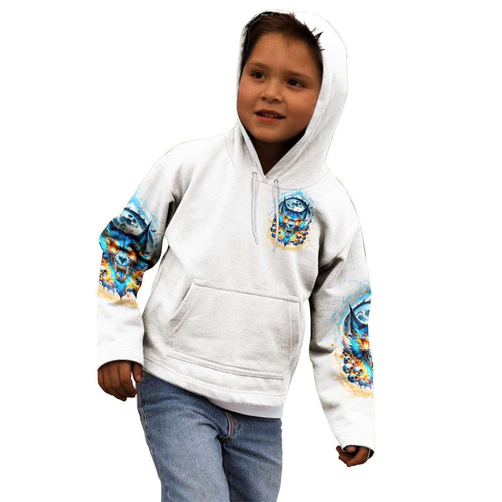 Wolf Skull Kid Hoodie You First Mistake Was Thinking I Was One Of The Sheep