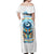 Wolf Skull Off Shoulder Maxi Dress You First Mistake Was Thinking I Was One Of The Sheep