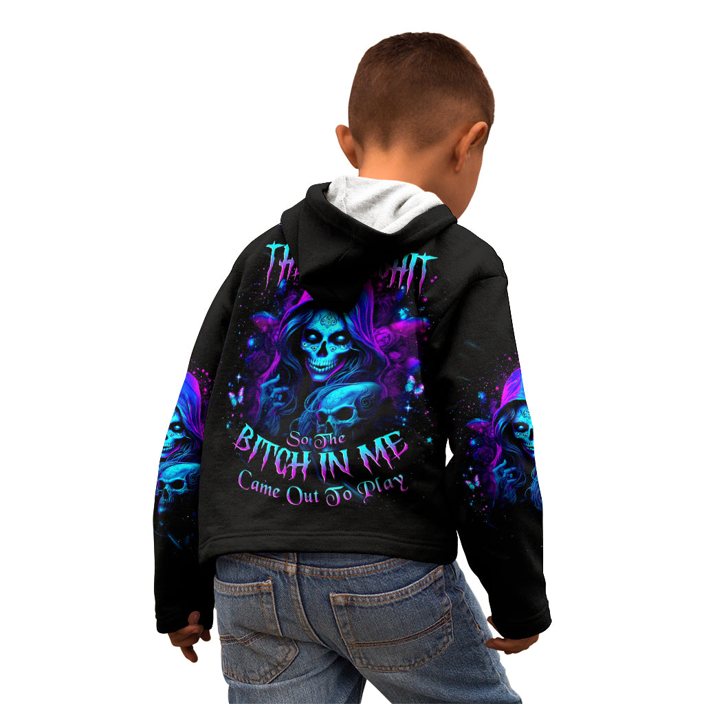 Witch Skull Kid Hoodie The Good Girl In Me Got Tired Of The Bullshit