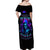 Witch Skull Off Shoulder Maxi Dress The Good Girl In Me Got Tired Of The Bullshit