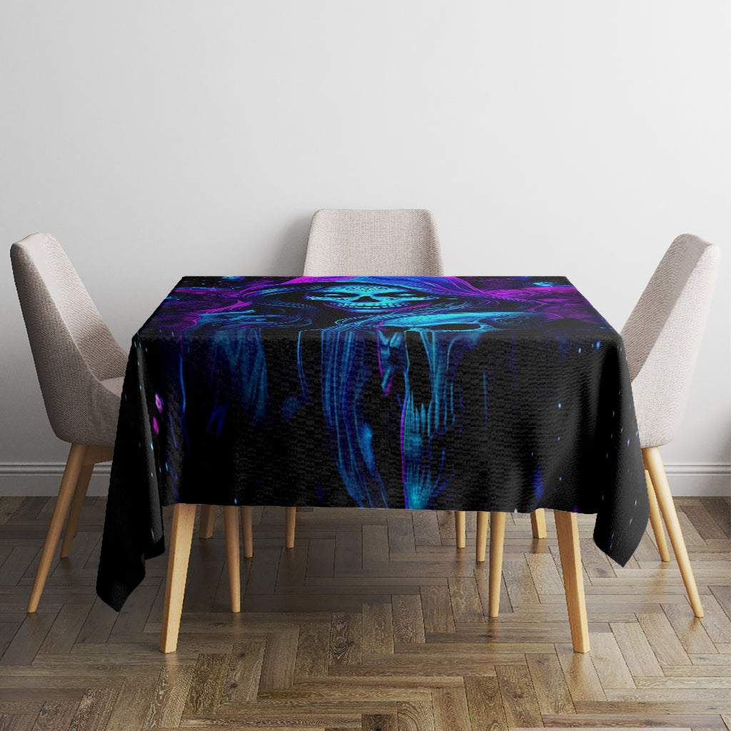 Witch Skull Tablecloth The Good Girl In Me Got Tired Of The Bullshit