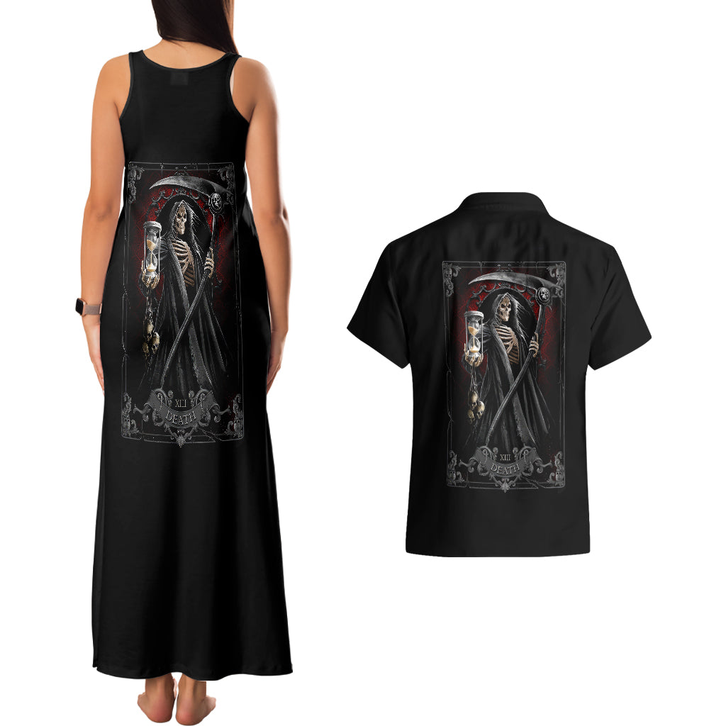 skull-couples-matching-tank-maxi-dress-and-hawaiian-shirt-death-reaper-arcana