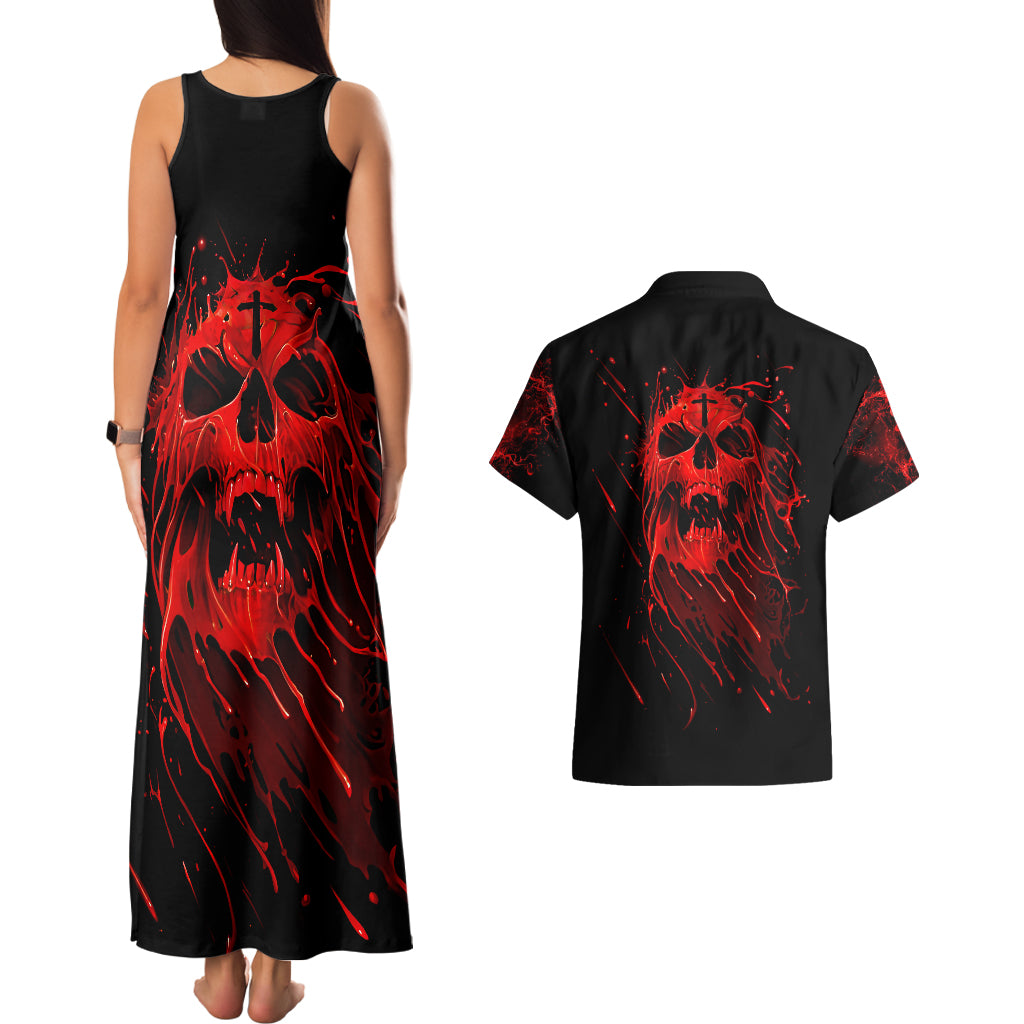 skull-couples-matching-tank-maxi-dress-and-hawaiian-shirt-bloody-skull-scream